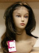 Classy Human Hair Front Lace Wig Anais #1B/30