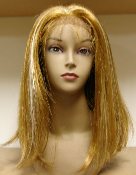 Classy Human Hair Front Lace Wig Jen #27/613