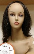 Zury Human Hair Front Lace Wig Lisa #1B