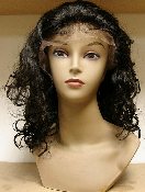 Classy Human Hair Full Lace Wig Angel #1B