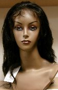 Classy Human Hair Full Lace Wig Elizabeth #1B