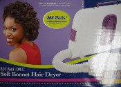 HOT TOOLS 800 Watt IONIC Soft Bonnet Hair Dryer