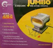 The Challenger JUMBO Ceramic Heater Stove
