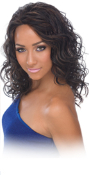 Outre Synthetic Front Lace Wig Daisy