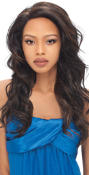 Outre Synthetic Front Lace Wig Salina